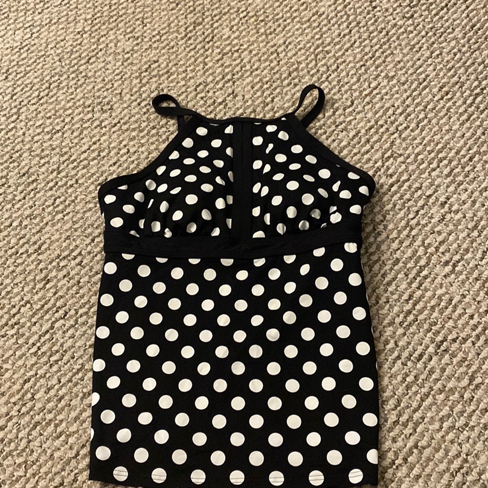 polka dot swimsuit top (ONLY TOP)